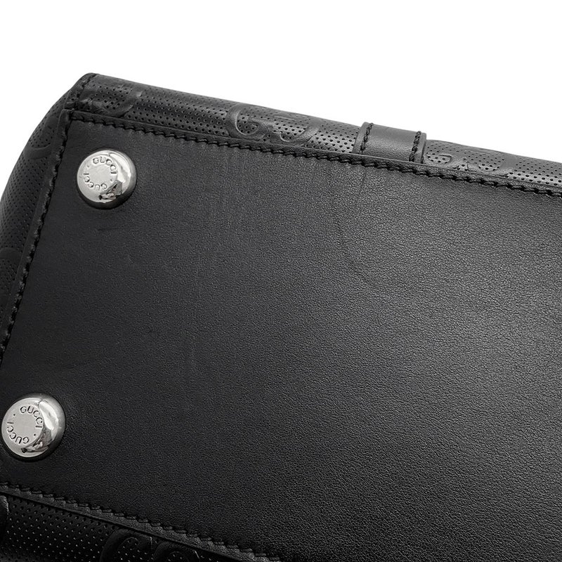 グッチ トートバッグ GGエンボス レザー 625774 GUCCI バッグ 黒