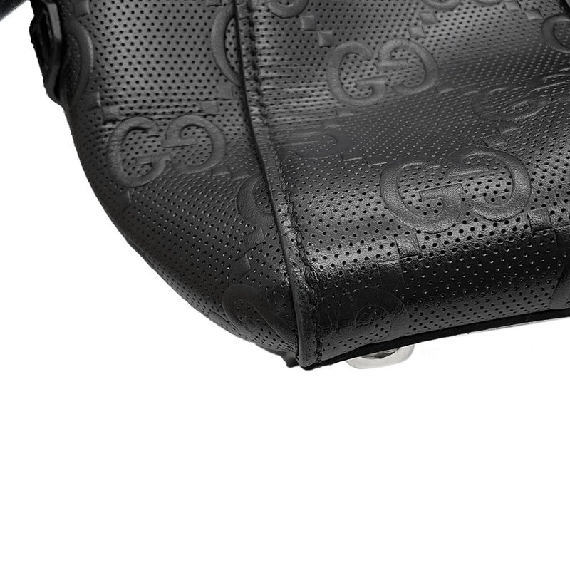 グッチ トートバッグ GGエンボス レザー 625774 GUCCI バッグ 黒