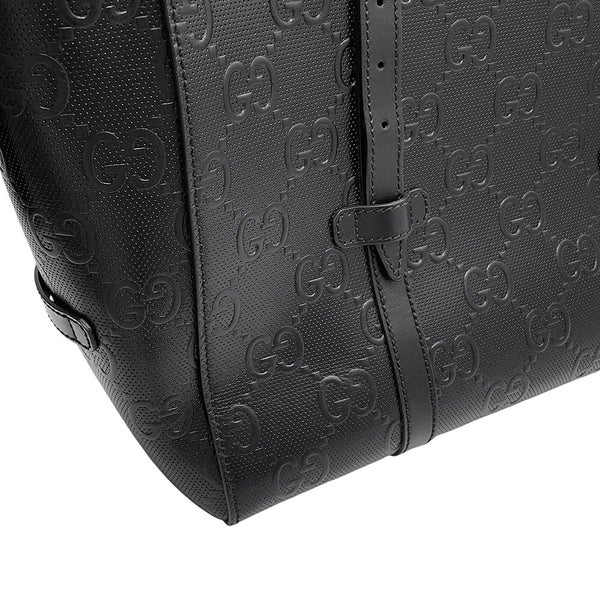 グッチ トートバッグ GGエンボス レザー 625774 GUCCI バッグ 黒