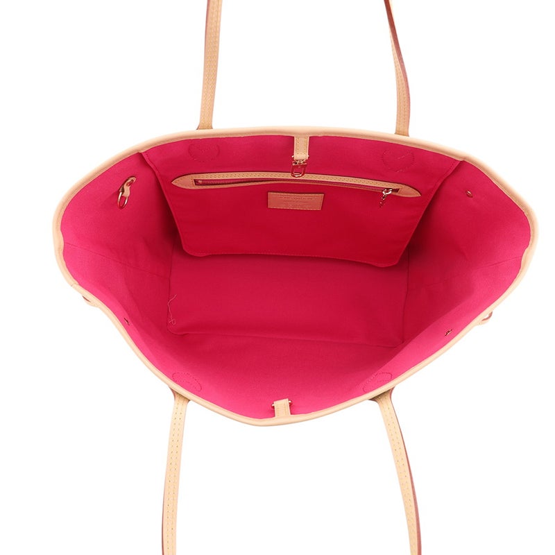 ルイヴィトン トートバッグ モノグラム LV × TM ネヴァーフルMM ポーチ付き M13271 LOUIS VUITTON 村上隆 コラボ