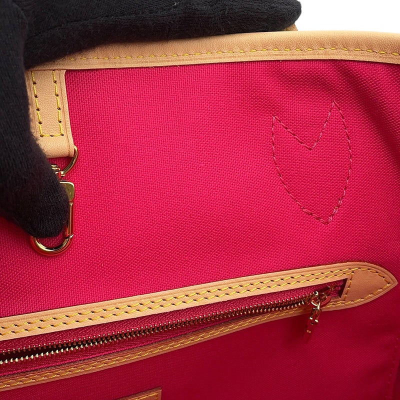 ルイヴィトン トートバッグ モノグラム LV × TM ネヴァーフルMM ポーチ付き M13271 LOUIS VUITTON 村上隆 コラボ