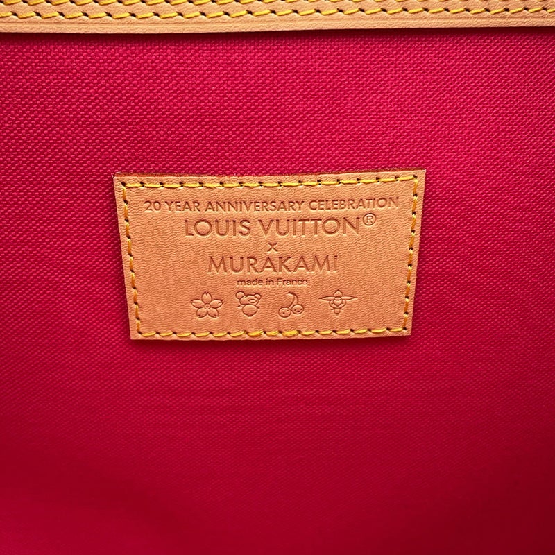 ルイヴィトン トートバッグ モノグラム LV × TM ネヴァーフルMM ポーチ付き M13271 LOUIS VUITTON 村上隆 コラボ