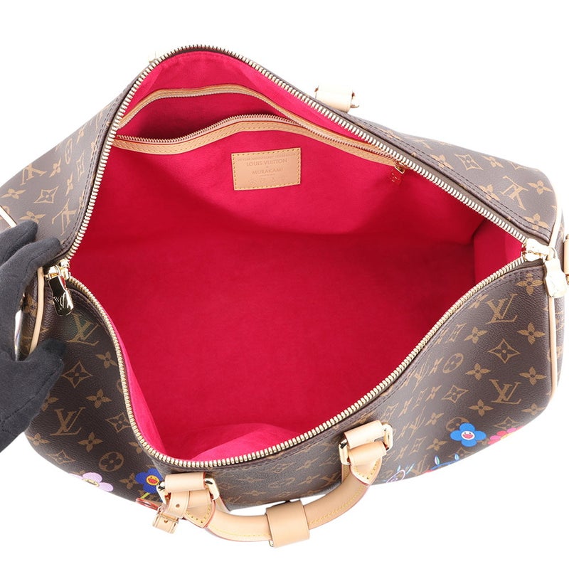 ルイヴィトン ボストンバッグ モノグラム LV × TM キーポル・バンドリエール45 M14182 トラベルバッグ 旅行バッグ 村上隆