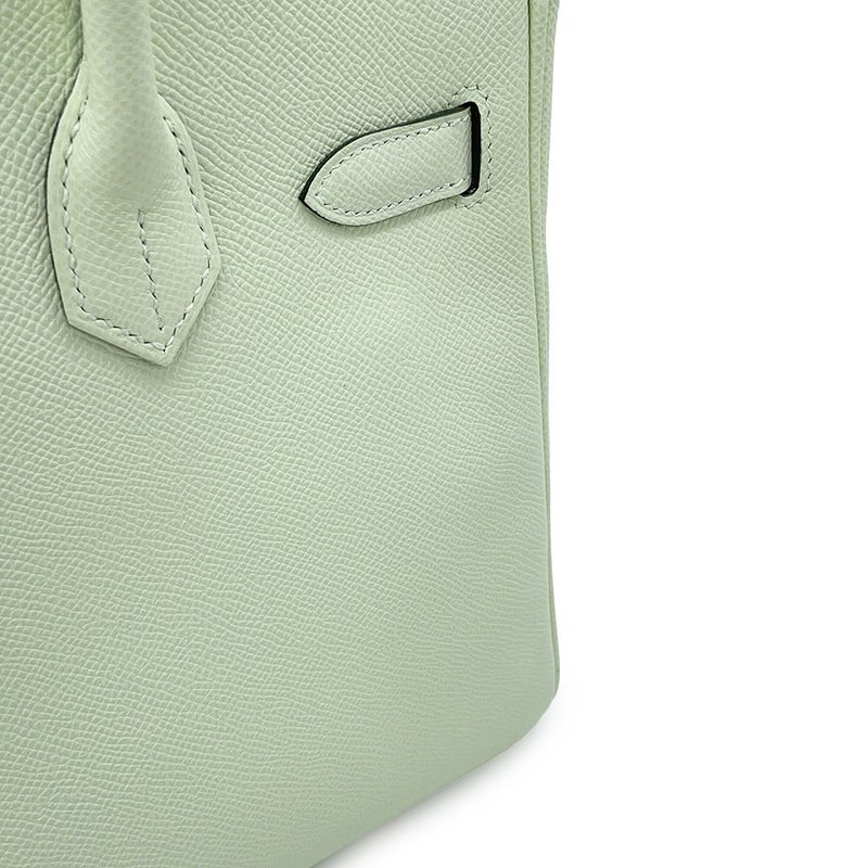 エルメス バーキン30 ヴェールフィズ/シルバー金具 エプソン B刻印 HERMES Birkin ハンドバッグ