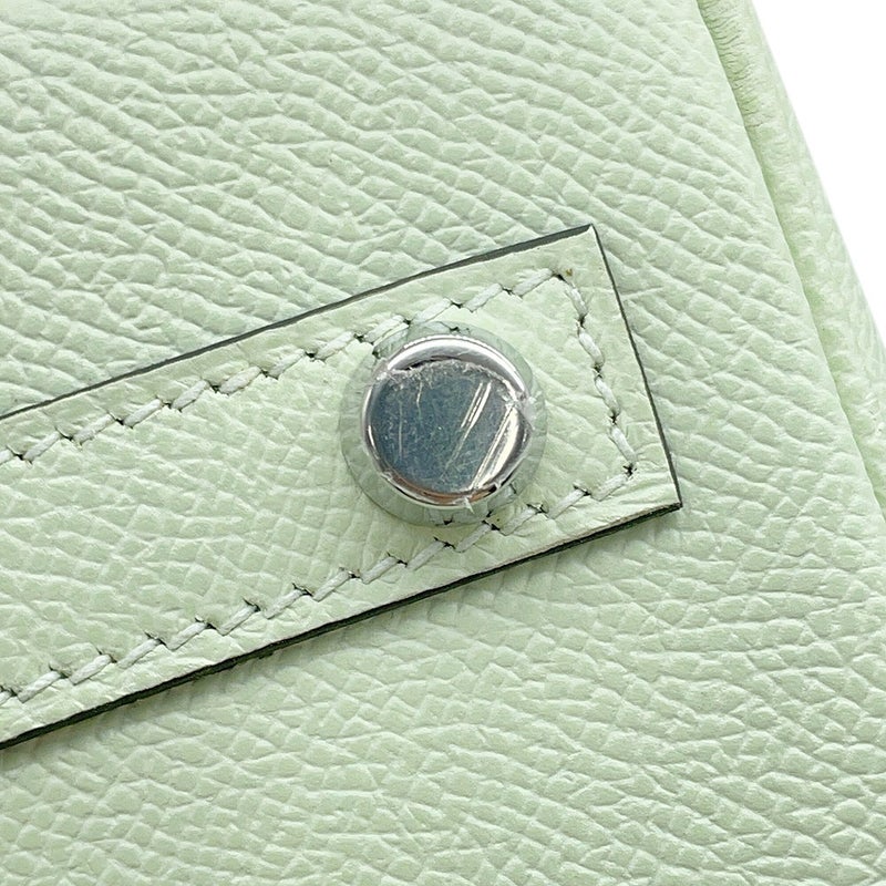 エルメス バーキン30 ヴェールフィズ/シルバー金具 エプソン B刻印 HERMES Birkin ハンドバッグ