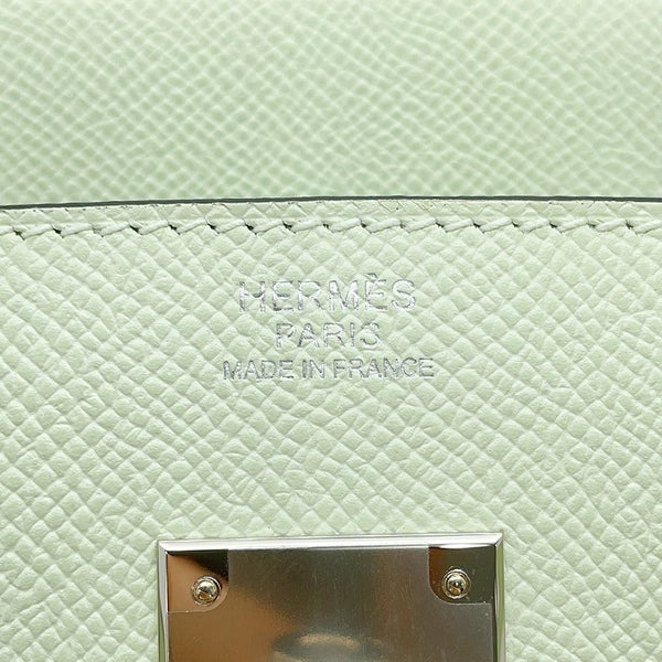 エルメス バーキン30 ヴェールフィズ/シルバー金具 エプソン B刻印 HERMES Birkin ハンドバッグ