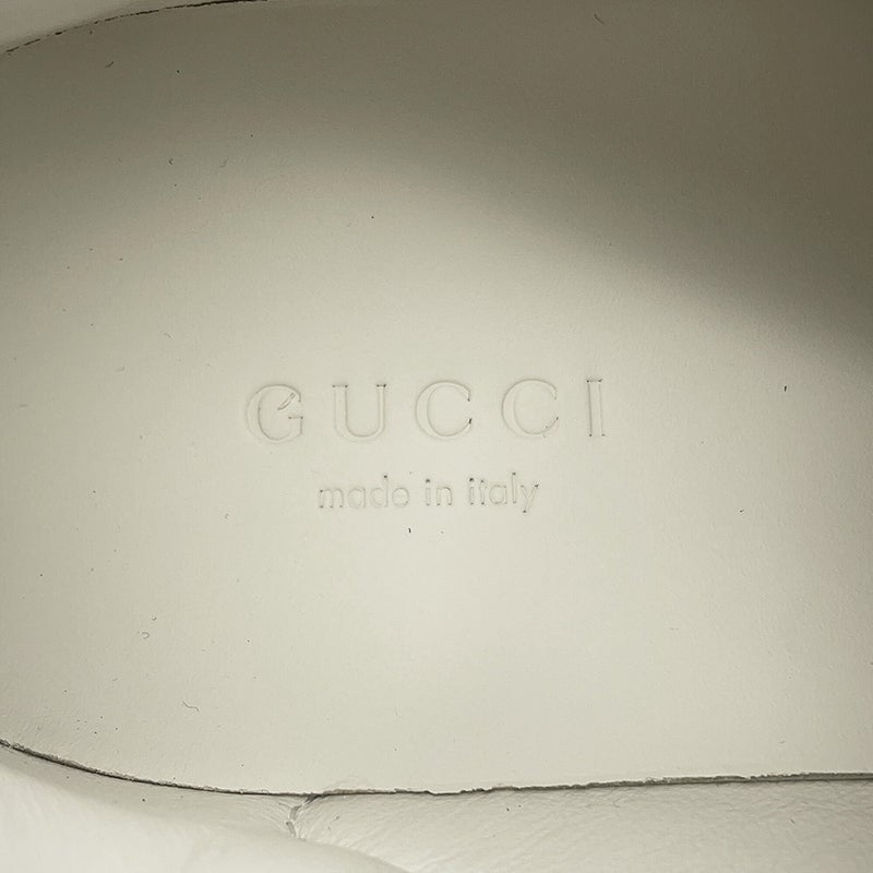 グッチ スニーカー エース ウェブ ストライプ レディースサイズ8 791399 GUCCI 靴 白