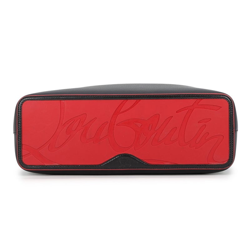 クリスチャン・ルブタン トートバッグ CABATA カバタ スモール スパイクスタッズ カーフレザー 3205219 Christian Louboutin 黒