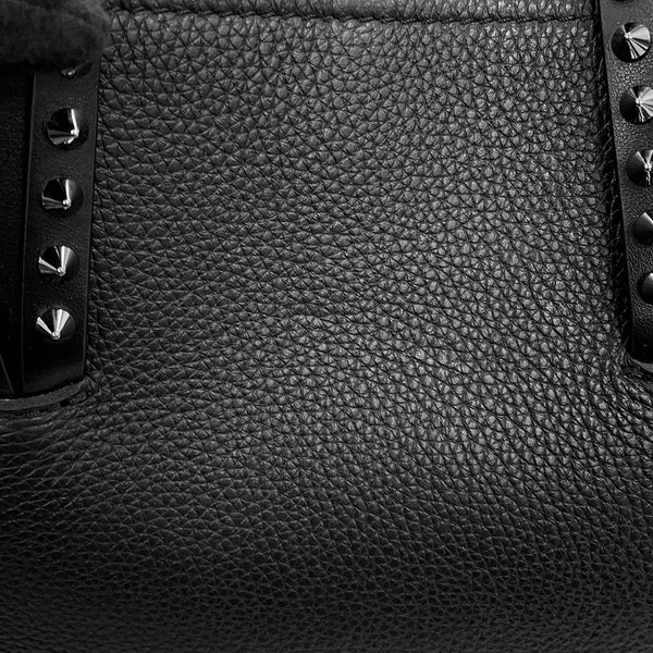 クリスチャン・ルブタン トートバッグ CABATA カバタ スモール スパイクスタッズ カーフレザー 3205219 Christian Louboutin 黒