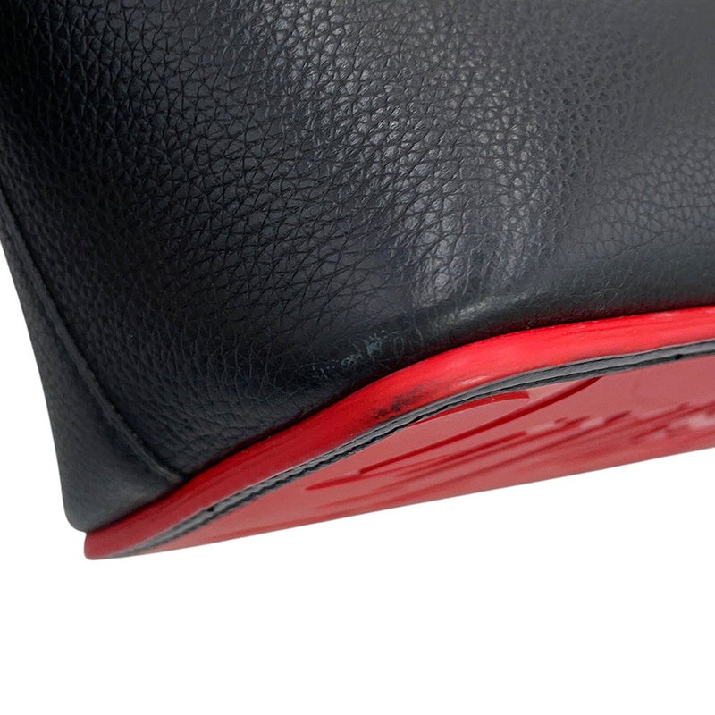 クリスチャン・ルブタン トートバッグ CABATA カバタ スモール スパイクスタッズ カーフレザー 3205219 Christian Louboutin 黒