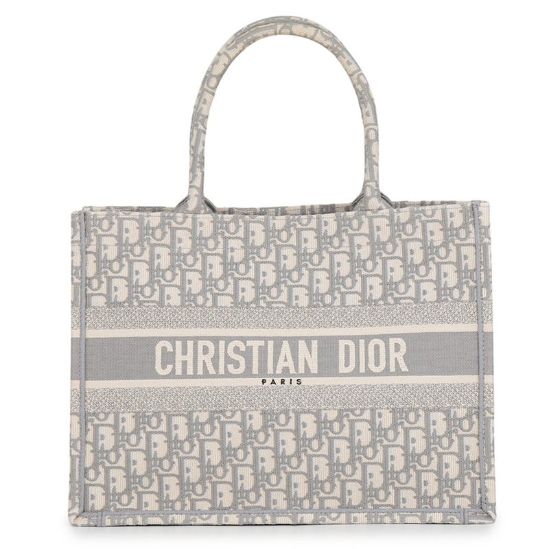 クリスチャン・ディオール トートバッグ オブリーク ブックトート ミディアム キャンバス M1296ZRIW Christian Dior