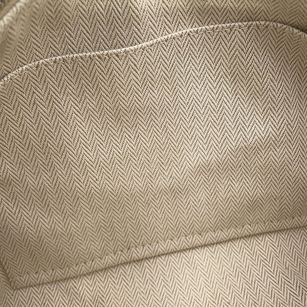 エルメス ポーチ ブリッド・ア・ブラックPM ナチュラル/シルバー金具 キャンバス HERMES バッグ 小物入れ