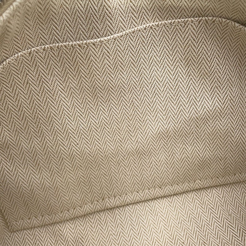 エルメス ポーチ ブリッド・ア・ブラックPM ナチュラル/シルバー金具 キャンバス HERMES バッグ 小物入れ