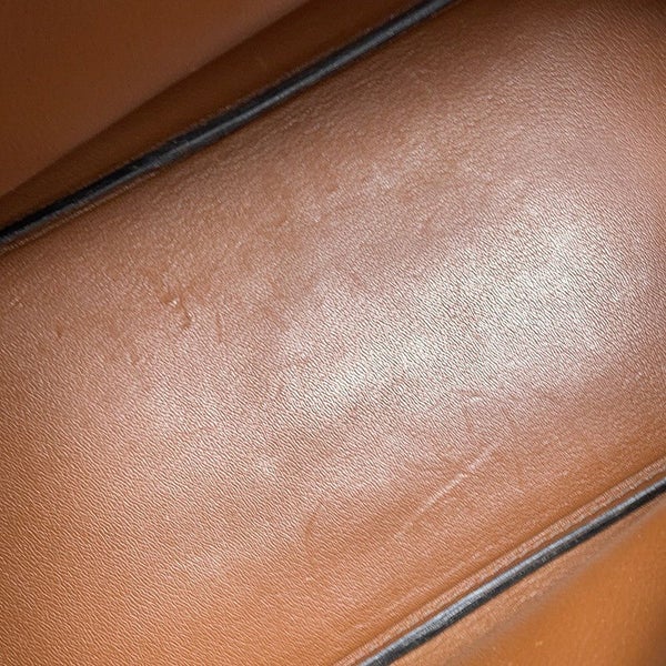 エルメス バーキン35 ブラウン/ゴールド金具 オーストリッチ □C刻印 HERMES Birkin ハンドバッグ