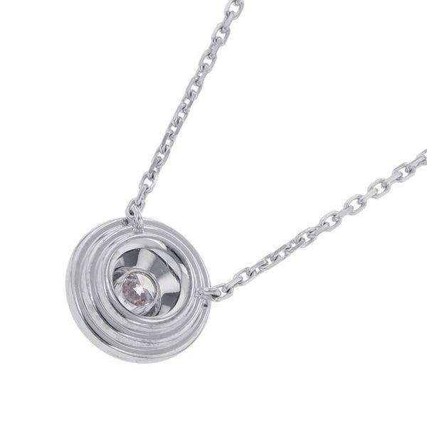 カルティエ ネックレス ダムール パヴェ ダイヤモンド 中石0.19ct K18WGホワイトゴールド N7406700 Cartier GIA鑑定書付き ペンダント