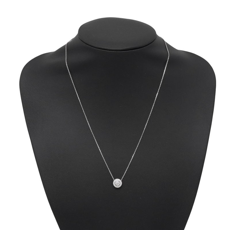 カルティエ ネックレス ダムール パヴェ ダイヤモンド 中石0.19ct K18WGホワイトゴールド N7406700 Cartier GIA鑑定書付き ペンダント