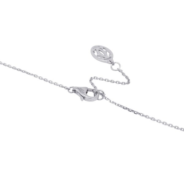 カルティエ ネックレス ダムール パヴェ ダイヤモンド 中石0.19ct K18WGホワイトゴールド N7406700 Cartier GIA鑑定書付き ペンダント