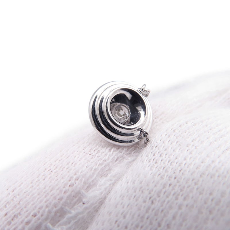 カルティエ ネックレス ダムール パヴェ ダイヤモンド 中石0.19ct K18WGホワイトゴールド N7406700 Cartier GIA鑑定書付き ペンダント