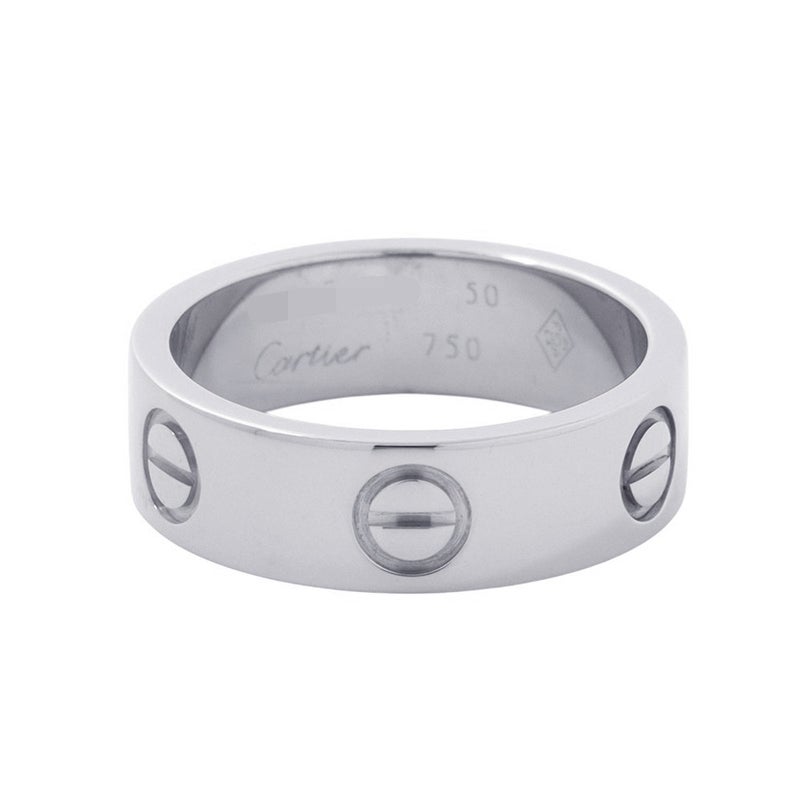 カルティエ リング LOVE リング クラシックモデル K18WGホワイトゴールド サイズ50 B4084700 Cartier 指輪 ラブリング