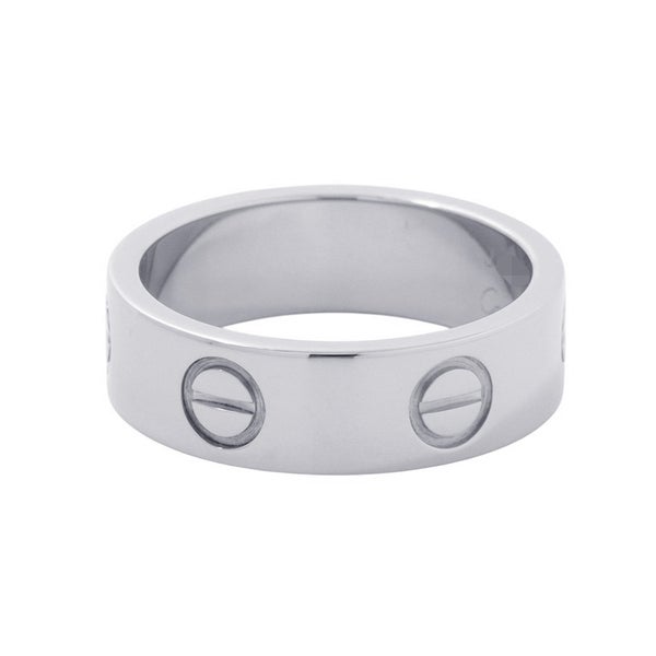カルティエ リング LOVE リング クラシックモデル K18WGホワイトゴールド サイズ50 B4084700 Cartier 指輪 ラブリング