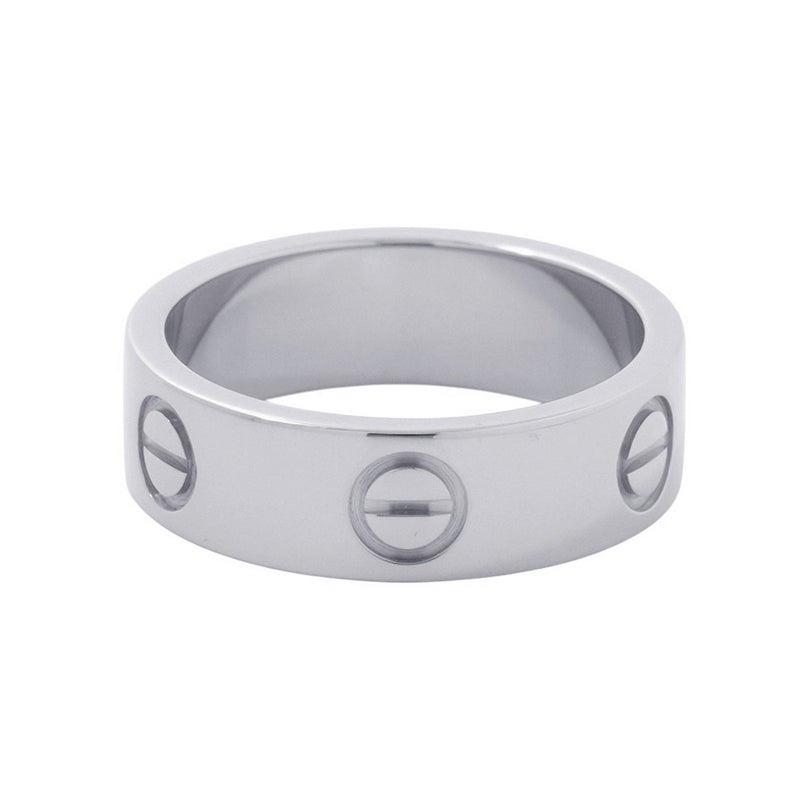 カルティエ リング LOVE リング クラシックモデル K18WGホワイトゴールド サイズ50 B4084700 Cartier 指輪 ラブリング