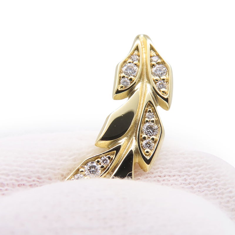 ティファニー ピアス ビクトリア ヴァイン クライマー ダイヤモンド 計0.33ct K18YGイエローゴールド Tiffany&Co.