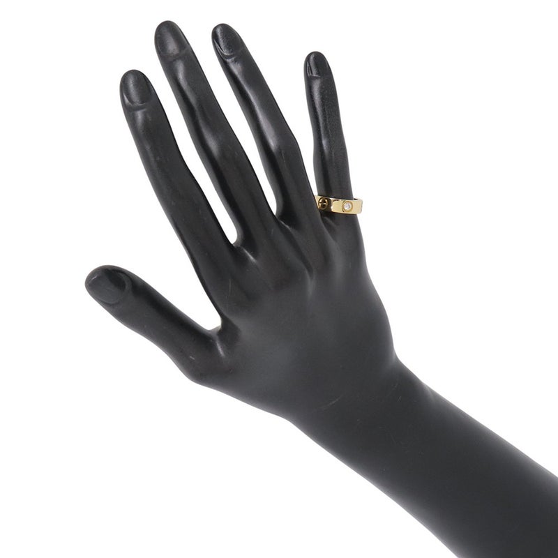カルティエ リング LOVE リング クラシックモデル ダイヤ 3P 計0.23ct K18YGイエローゴールド サイズ47 B4032400 指輪 ラブリング