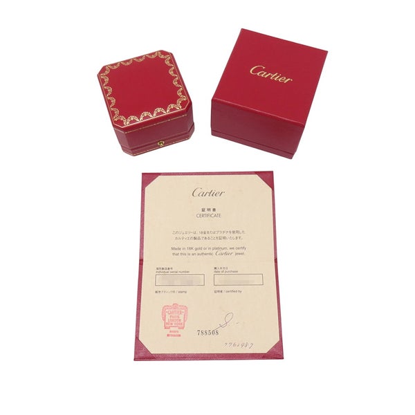 カルティエ リング LOVE リング クラシックモデル ダイヤ 3P 計0.23ct K18YGイエローゴールド サイズ47 B4032400 指輪 ラブリング