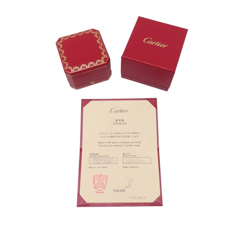 カルティエ リング LOVE リング クラシックモデル ダイヤ 3P 計0.23ct K18YGイエローゴールド サイズ47 B4032400 指輪 ラブリング