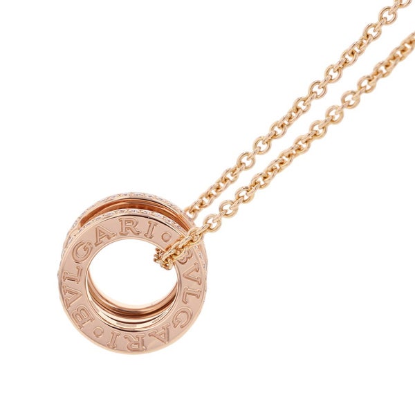 ブルガリ ネックレス ビーゼロワン B-zero1 ダイヤモンド 計0.25ct K18PGピンクゴールド 362344 BVLGARI ペンダント