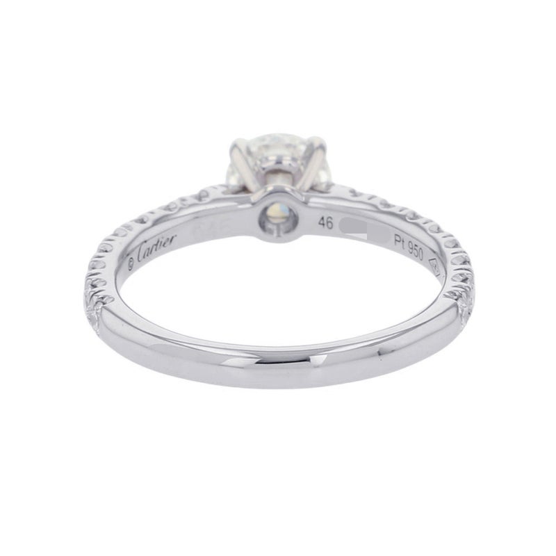 カルティエ リング エタンセル ドゥ カルティエ ソリテールリング ダイヤモンド 中石0.45ct Pt950 サイズ46 N4744300 指輪