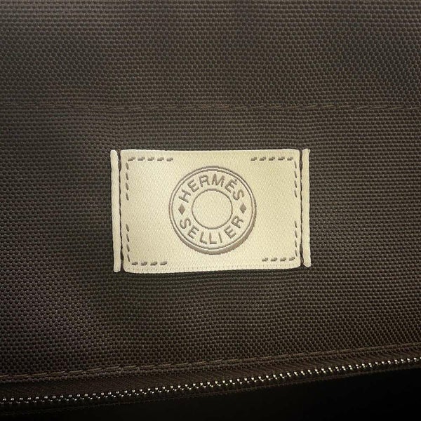 エルメス サックドパンサージュ グルーム SAC DE PANSAGE GROOM ルージュアッシュ/ショコラ/シルバー金具 B刻印 2way