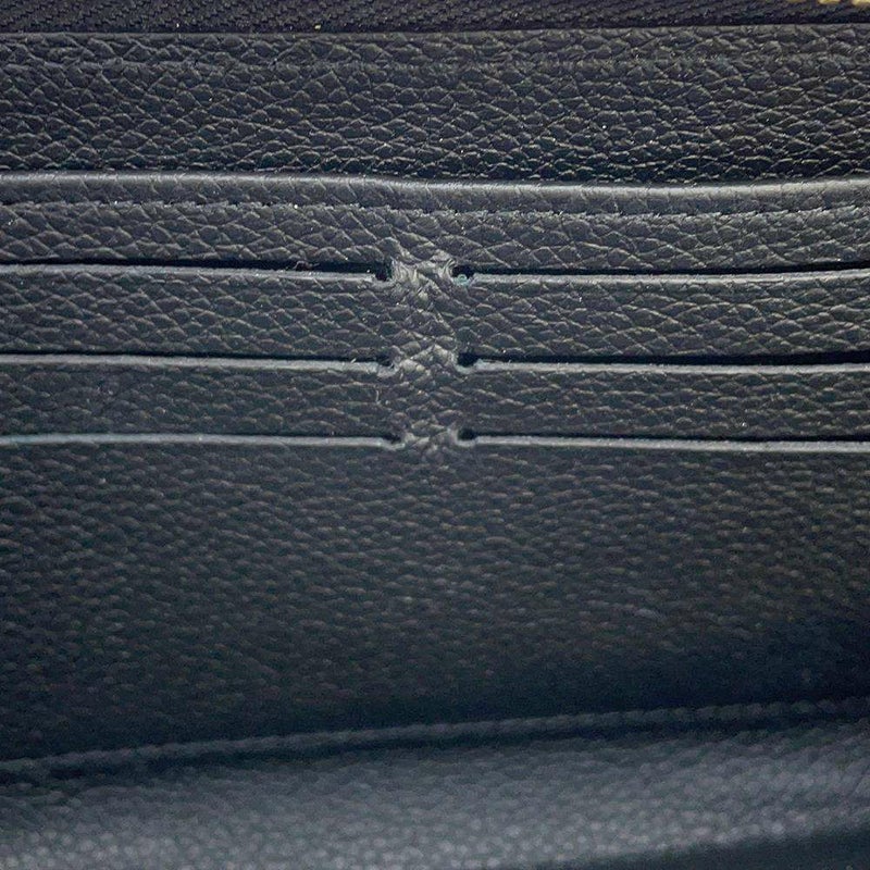 ルイヴィトン 長財布 モノグラム・アンプラント ジッピー・ウォレット M80481 黒 ブラック ラウンドファスナー