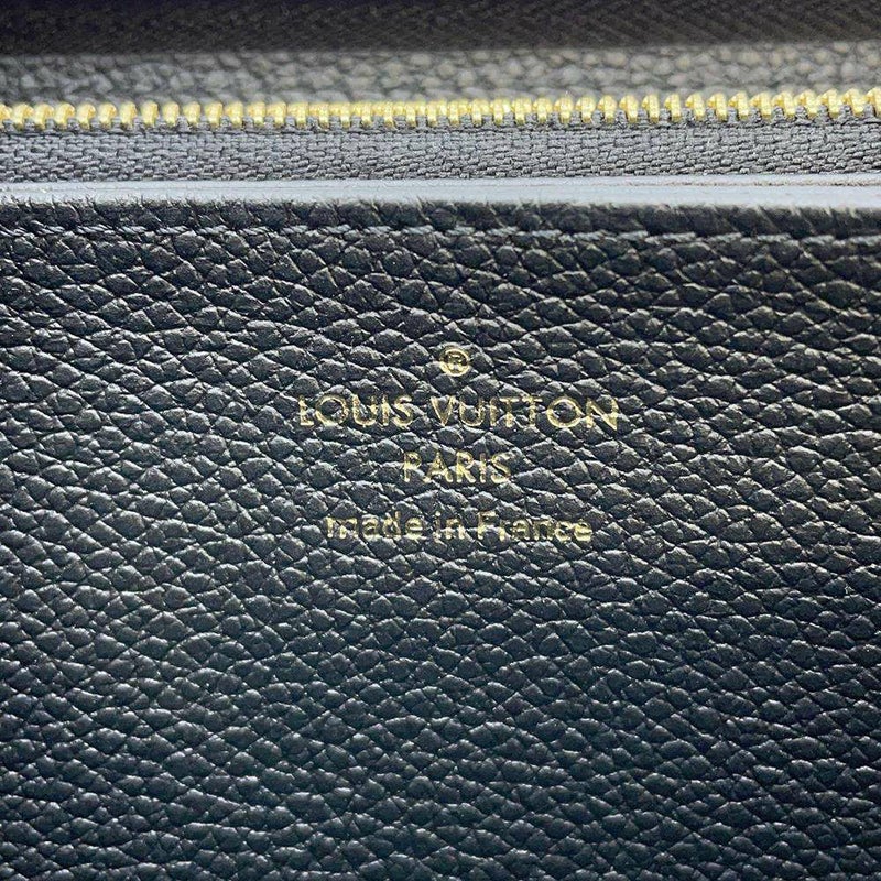 ルイヴィトン 長財布 モノグラム・アンプラント ジッピー・ウォレット M80481 黒 ブラック ラウンドファスナー