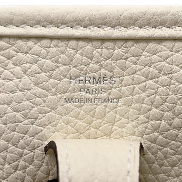 エルメス ショルダーバッグ エブリン3 23 クレーム/シルバー金具 トリヨンクレマンス G刻印