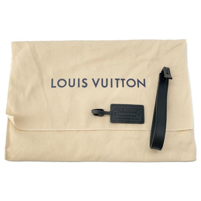 ルイヴィトン クラッチバッグ グレインレザー テイクオフ・ポーチ M69837 LOUIS VUITTON ブラック 黒