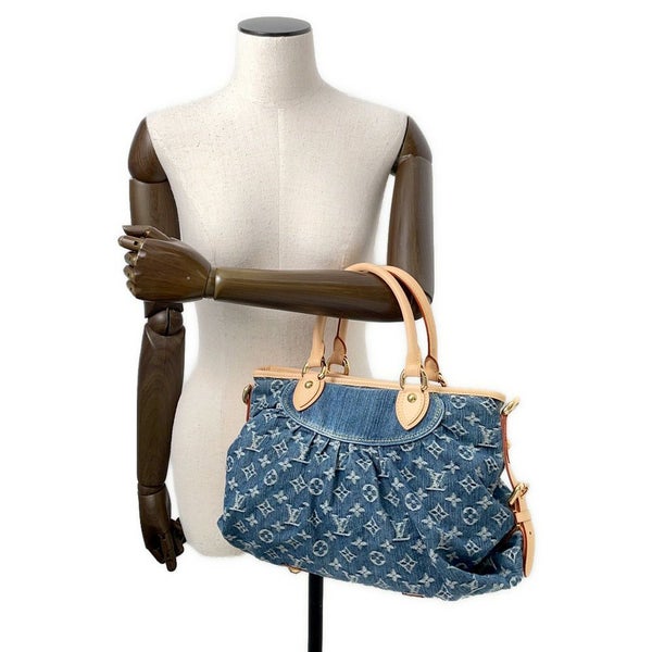 ルイヴィトン ハンドバッグ モノグラム・デニム ネオ・カヴィMM M95349 2way