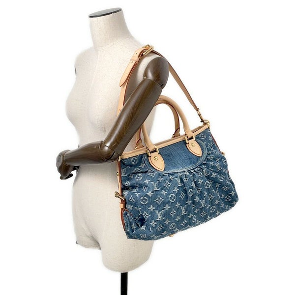 ルイヴィトン ハンドバッグ モノグラム・デニム ネオ・カヴィMM M95349 2way