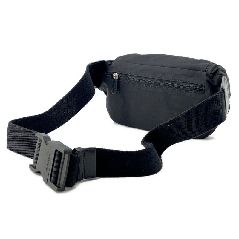 バーバリー ボディバッグ ロゴ ナイロン 8025668 BURBERRY ウエストポーチ 黒