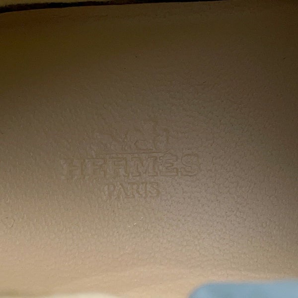 エルメス ショートブーツ フレッシュ ナイロン/レザー メンズサイズ42 HERMES 黒 メンズ