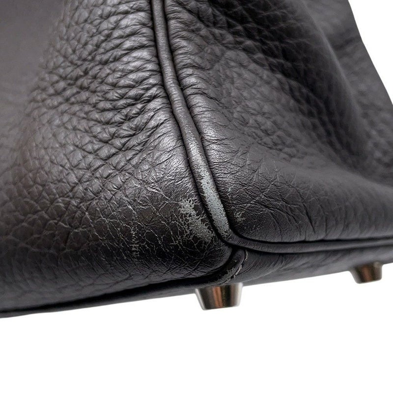 エルメス ハンドバッグ ケリー32 内縫い グラファイト/シルバー金具 トゴ □E刻印 2wayショルダー