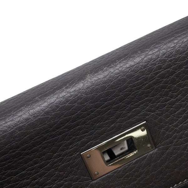 エルメス ハンドバッグ ケリー32 内縫い グラファイト/シルバー金具 トゴ □E刻印 2wayショルダー