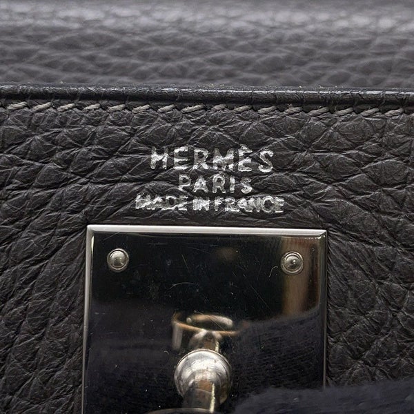 エルメス ハンドバッグ ケリー32 内縫い グラファイト/シルバー金具 トゴ □E刻印 2wayショルダー