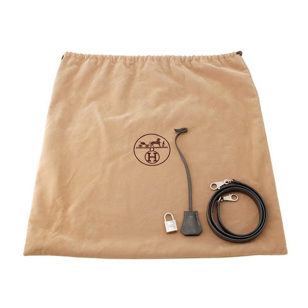 エルメス ハンドバッグ ケリー32 内縫い グラファイト/シルバー金具 トゴ □E刻印 2wayショルダー