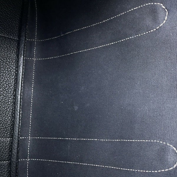 エルメス トートバッグ ガーデンパーティPM ブラック/シルバー金具 トワルアッシュ/ネゴンダ □G刻印 HERMES Garden Party 黒