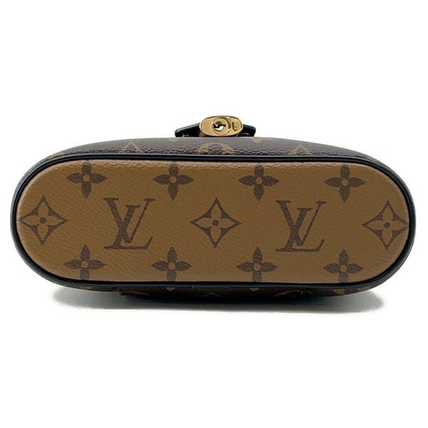 ルイヴィトン ハンドバッグ モノグラム・リバース ヴァニティ・チェーン ポーチ M47125 LOUIS VUITTON 2way ブラック 黒