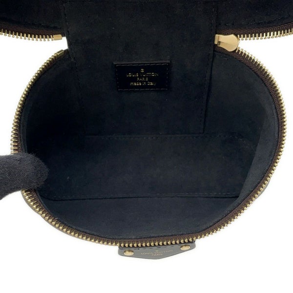 ルイヴィトン ハンドバッグ モノグラム・リバース ヴァニティ・チェーン ポーチ M47125 LOUIS VUITTON 2way ブラック 黒