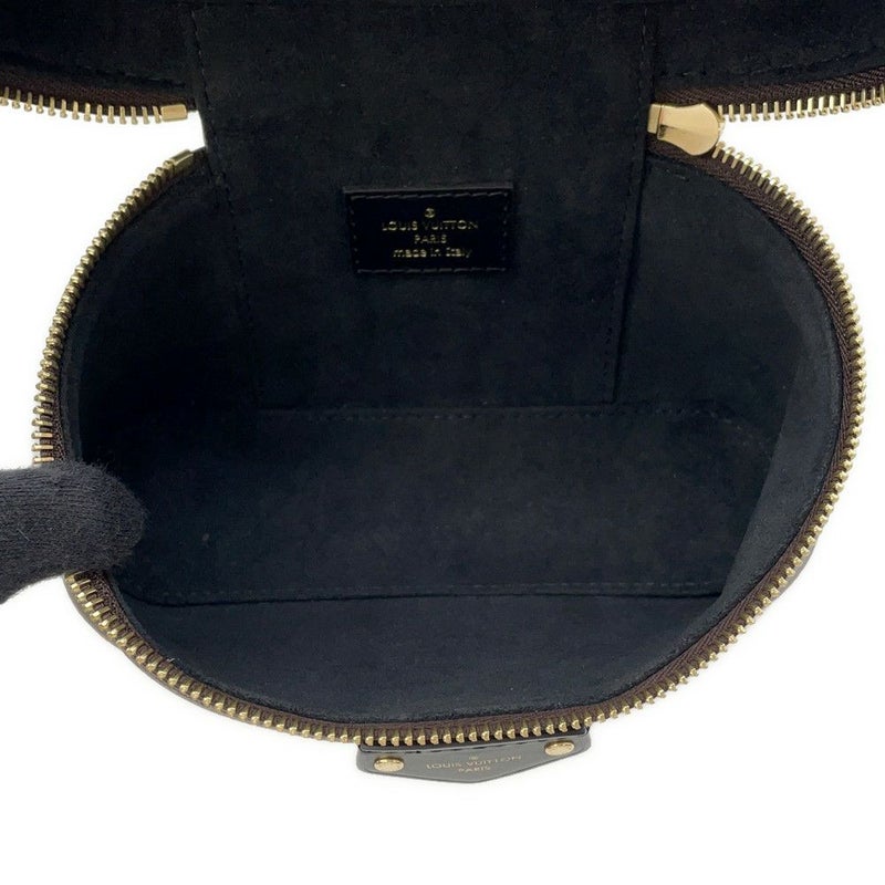 ルイヴィトン ハンドバッグ モノグラム・リバース ヴァニティ・チェーン ポーチ M47125 LOUIS VUITTON 2way ブラック 黒