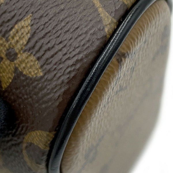 ルイヴィトン ハンドバッグ モノグラム・リバース ヴァニティ・チェーン ポーチ M47125 LOUIS VUITTON 2way ブラック 黒