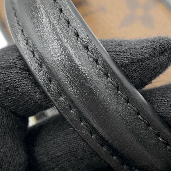 ルイヴィトン ハンドバッグ モノグラム・リバース ヴァニティ・チェーン ポーチ M47125 LOUIS VUITTON 2way ブラック 黒